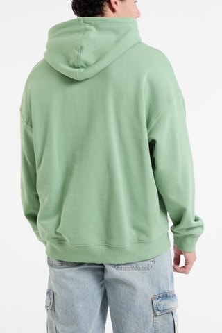 Sweat à capuche - Vert clair - Guess