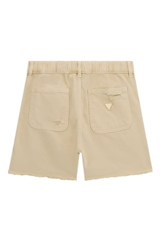 Shorts in jeans - Beige