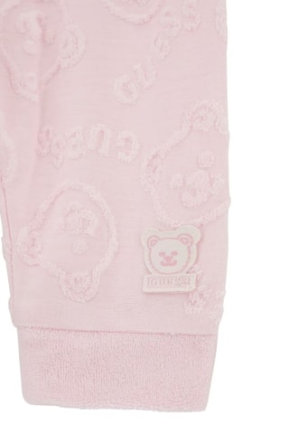 2 bodys et pantalon - Rose et blanc - Guess