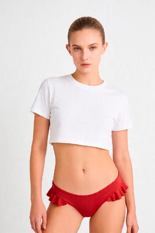 Slip bikini - Rosso