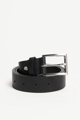 Ceinture en cuir - Noir