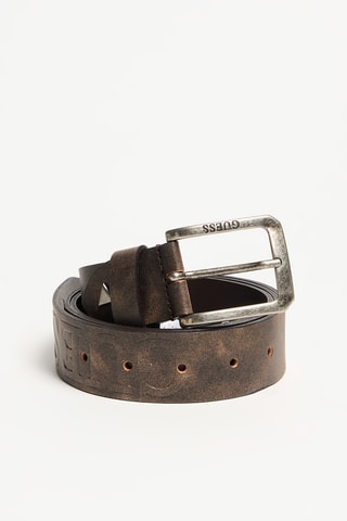 Ceinture en cuir - Marron