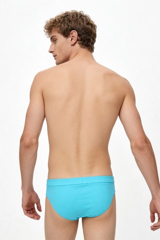 Slip de bain - Bleu turquoise