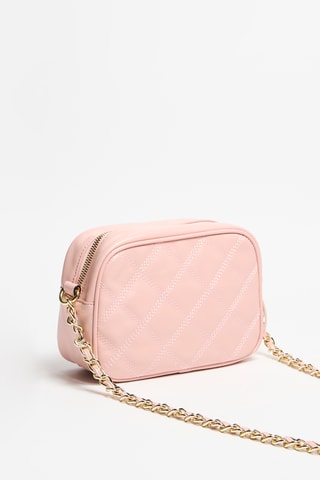 Sac bandoulière en cuir - Rose