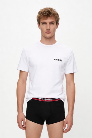 T-shirt et boxer - Blanc et noir