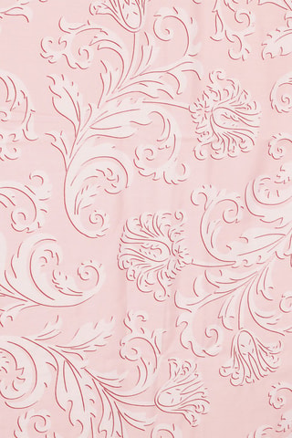 Parure copripiumino in cotone - Rosa e bianco