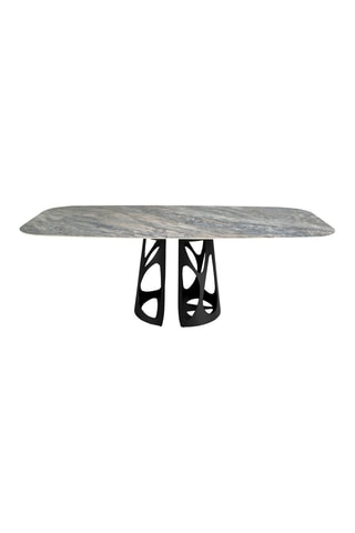 Table à manger en porcelaine - 240 x 110 x 76 cm