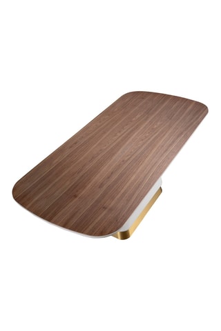 Table à manger en noyer - 200 x 95 x 76 cm