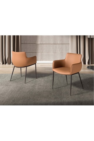 Fauteuil - Marron - En synthétique
