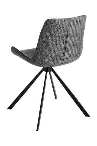 2 chaises pivotantes - 53 x 78 x 59 cm