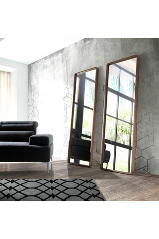 Miroir - 60 x 190 x 7 cm - Naturel