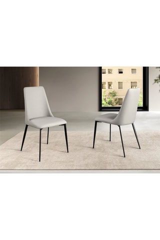 2 chaises - 58 x 88 x 46 cm