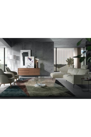 Fauteuil - Taupe - En cuir