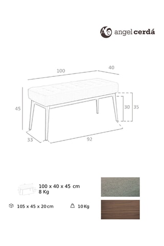 Banc en pin