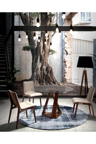 2 chaises en bois - 54 x 75 x 54 cm