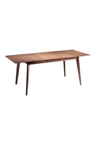 Table à manger extensible Imitation noyer