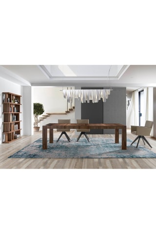 Table à manger extensible en noyer