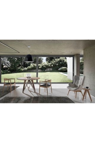 Fauteuil - Blanc - En tissu