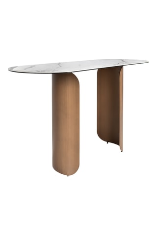 Console en bois de noyer - 150 x 80 x 50 cm
