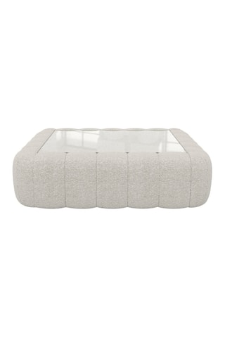 Table basse carrée Nuvola - Blanc