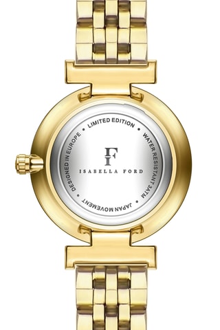 Orologio al quarzo in acciaio Julienne - Dorato