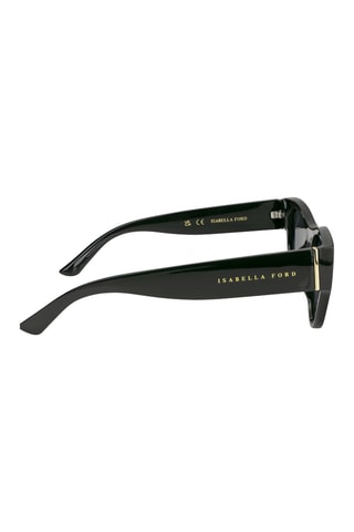 Occhiali da sole polarizzati donna Glamour - Categoria 3 - Nero