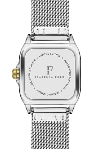 Orologio al quarzo in acciaio Vivienne - Argentato e dorato