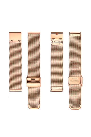 Reloj de cuarzo de acero y diamante Adéline