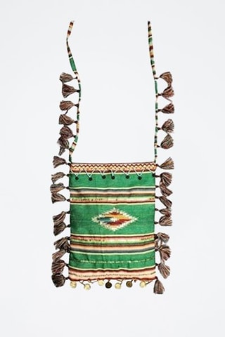 Sac bandoulière Seychelles - Vert, blanc et rouge