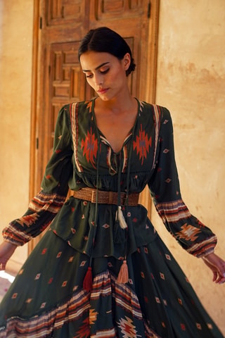 Blouse Arizona - Vert