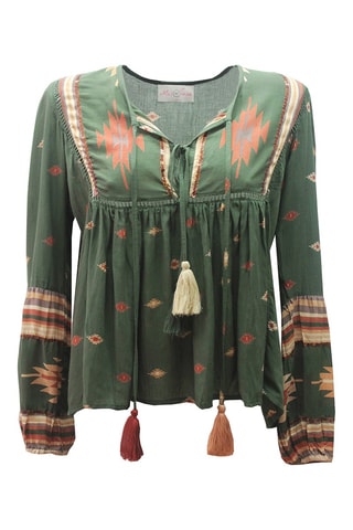Blouse Arizona - Vert