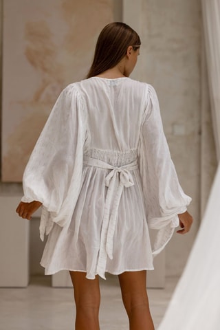 Robe patineuse Janice - Blanc