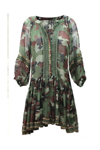 Robe courte Mirage - Vert