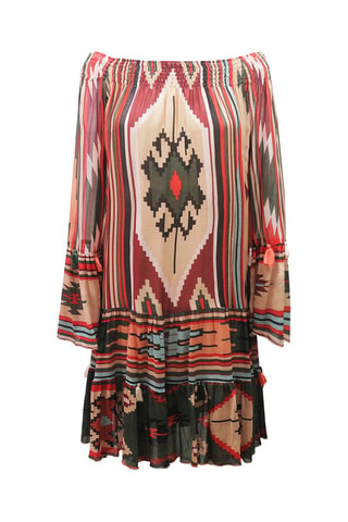 Robe courte Caprice - Beige