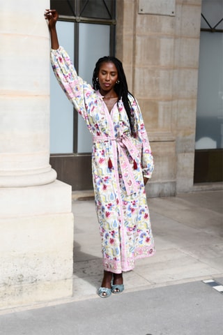 Robe longue Colombian Dreams - Multicolore