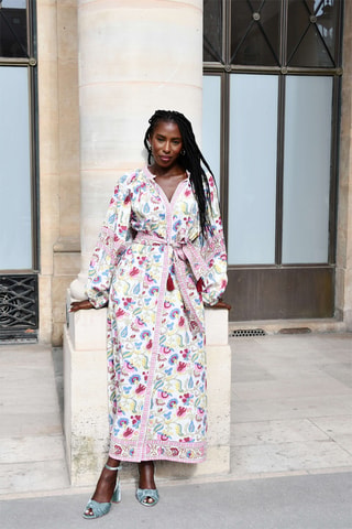 Robe longue Colombian Dreams - Multicolore