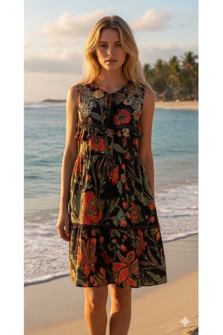 Robe Colombian Dreams - Noir