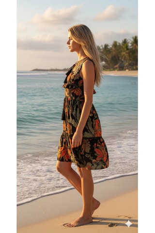 Robe Colombian Dreams - Noir