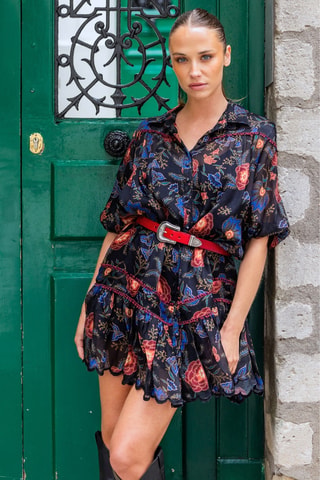 Robe Parisian Chic - Multicolore