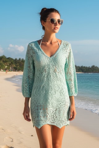 Robe Colombian Dreams - Bleu