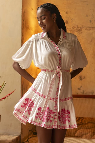 Robe Colombian Dreams - Rose