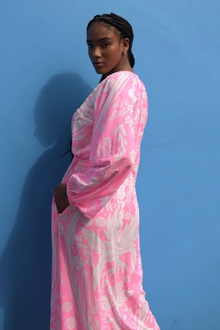 Robe longue Colombian Dreams - Rose