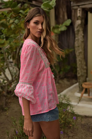 Blouse Colombian Dreams - Rose