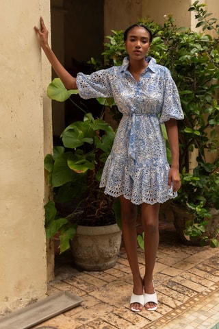 Robe Colombian Dreams - Bleu