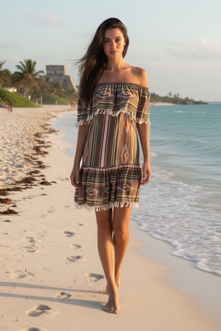 Robe Colombian Dreams - Beige