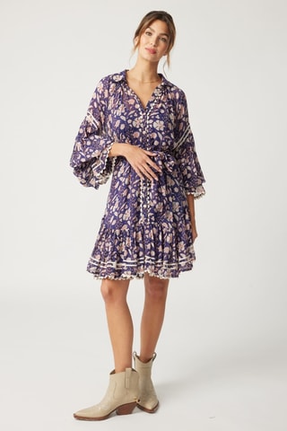 Robe Parisian Chic - Bleu marine