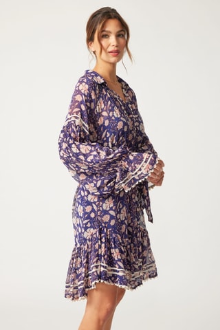 Robe Parisian Chic - Bleu marine