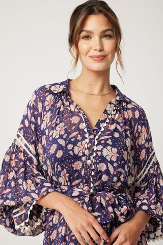 Robe Parisian Chic - Bleu marine