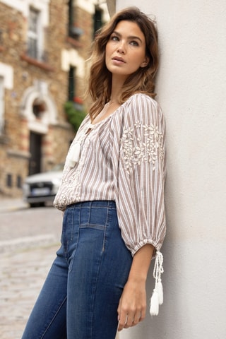 Blouse Parisian Chic - Beige