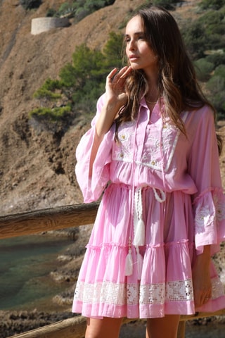 Robe Colombian Dreams - Rose